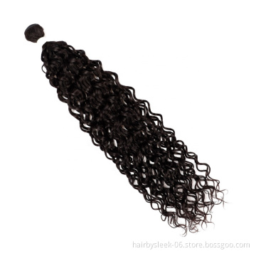 Rebecca 8A Grade Non Remy 24 to 40 Inches Super Long Water Wave for Black Women 100g Natural Black Cheap Brazilian Hair Weave